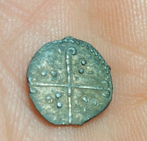 Elizabeth half penny - elizabeth, high