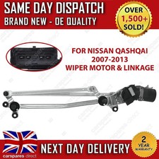 FOR NISSAN QASHQAI 2007-2013 FRONT WINDSCREEN WIPER MOTOR & LINKAGE 28800-JD000