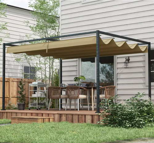 Large metal pergola - large,