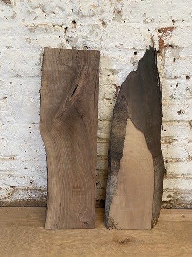 Waney edge live - live, walnut