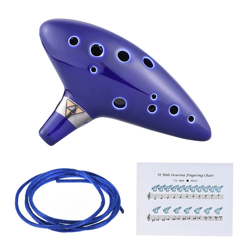 Hole ocarina ceramic - 12,