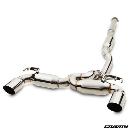 Stainless cat back race - stainless,