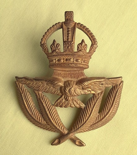 Brass raf warrant officer - brass,