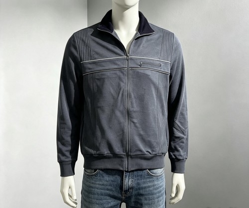 Vintage 80s blue tracksuit top - 80s,