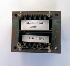 Valve heater transformer 6.3v