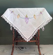 Vintage hand embroidered