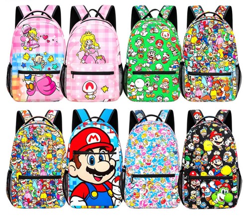 Anime super mario - anime, backpack