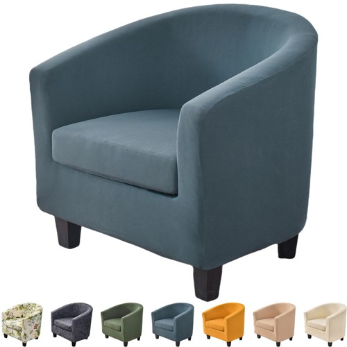 Piece club chair slip cover - 2-piece,