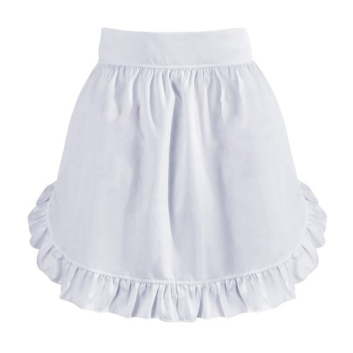 White maid apron - maid, cosplay