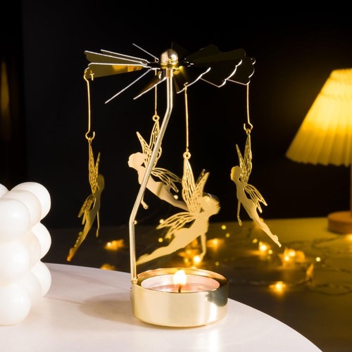 Metal rotating candle - rotating,