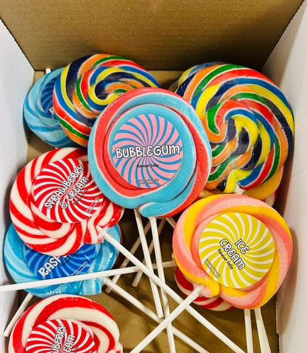 Lollypops 1kg of - of, round
