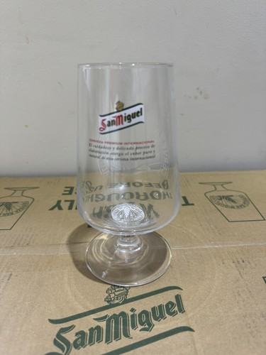 San miguel pint glass - miguel, ce