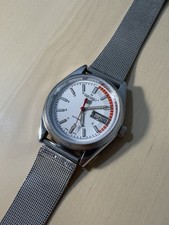 Seiko 5 Men's Automatic Vintage Watch Silver 6309a Stainless Steel