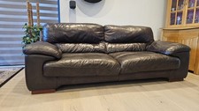 Three Seater Leather Sofa