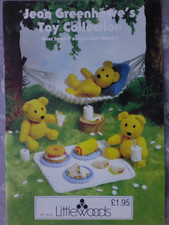 Knitting pattern booklet of
