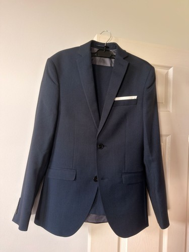 Bespoke issac dewhirst navy - issac,
