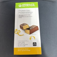 14pcs High-Protein Bars Citrus Lemon Energy Boost Snack