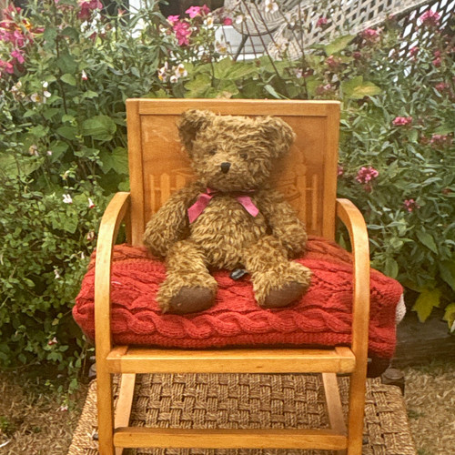 Russ barnaby brown plush bear - barnaby,