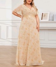 Ever-Pretty Size 20 Yellow