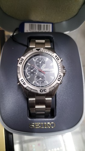 Seiko chronograph stainless - seiko,