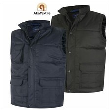 UNEEK Mens Super Pro Bodywarmer Gilet Waterproof Outdoor Work Wear Jacket S-3XL
