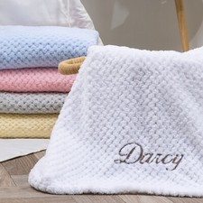Personalised Baby Blanket with