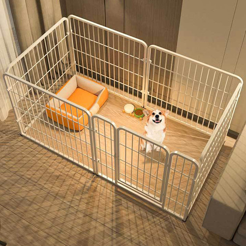 6panel dog pet puppy playpen - 6panel,