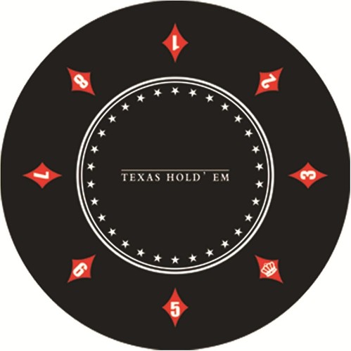 Poker table mat foldable - mat, texas