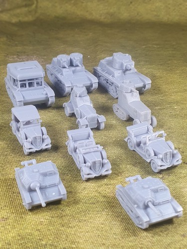 Resin printed ww2 polish - resin,