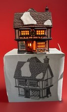 DEPT 56 ~ 1990 ~ TUTBURY PRINTER Dickens Village, Christmas Village BOX VGC