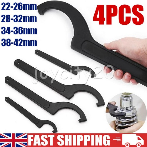 4pcs hook wrench spanner - wrench, c