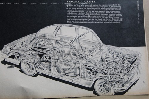 Original 1962 print vauxhall - 1962, print: