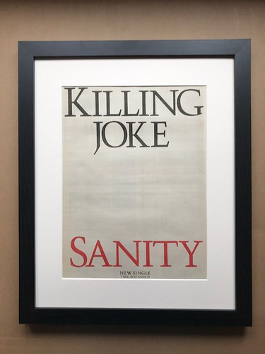 Killing joke sanity - killing, (framed)