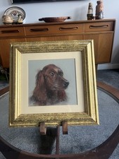 Original Art Dog Red Setter
