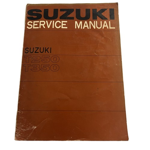 Suzuki t250 t350 - suzuki, service