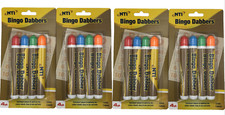 16 x BINGO DABBERS / MARKERS MULTI-COLOURED PENS FOR BINGO TICKETS GREAT VALUE
