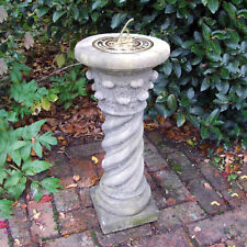 Roman Brass Stone Garden Sundial