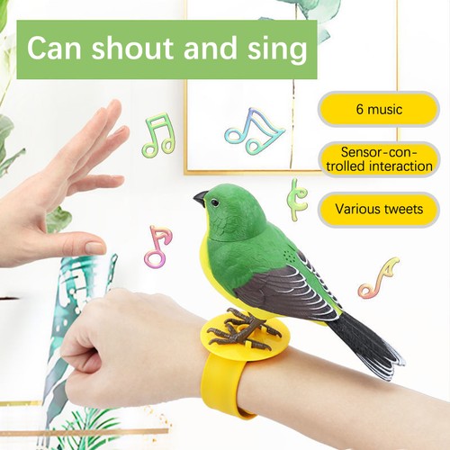 Electric singing chirping bird - singing,