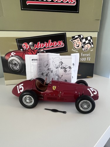 Exoto motorbox ferrari 500 - motorbox,