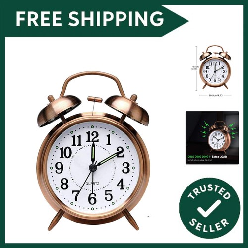 Retro alarm clock - alarm, clock,