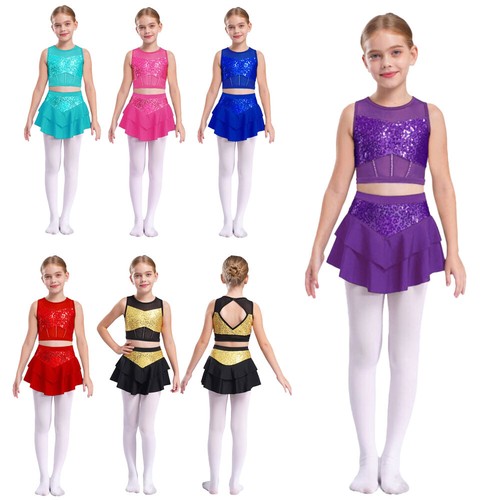 Girls sequins gymnastics - uk,
