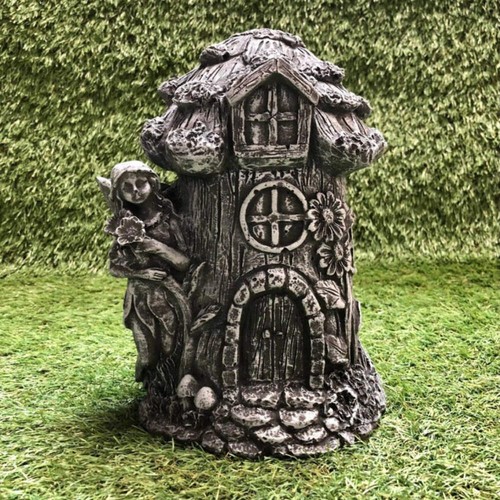 Concrete fairy house - house, garden