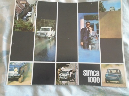 Simca 1000 range - , brochure