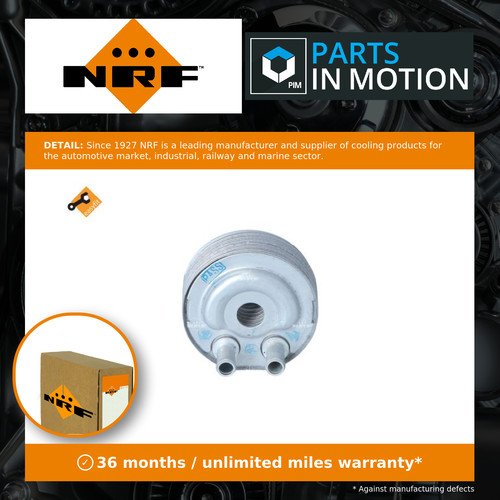 Oil cooler fits nissan - cooler,