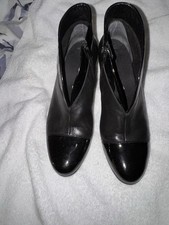 Gabor Black Heeled Ankle Boots