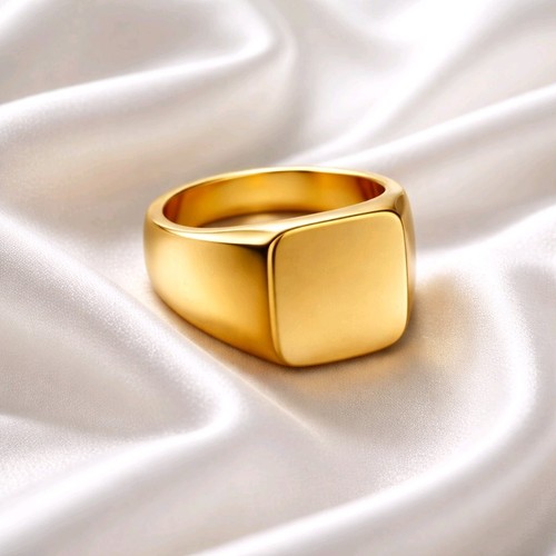 Men women signet - men's, ring