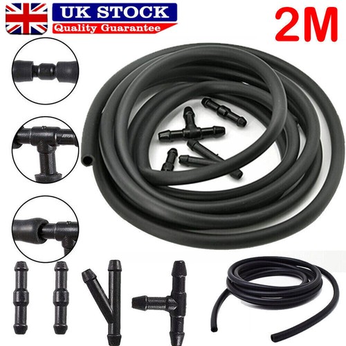 Black rubber windscreen wiper - rubber,