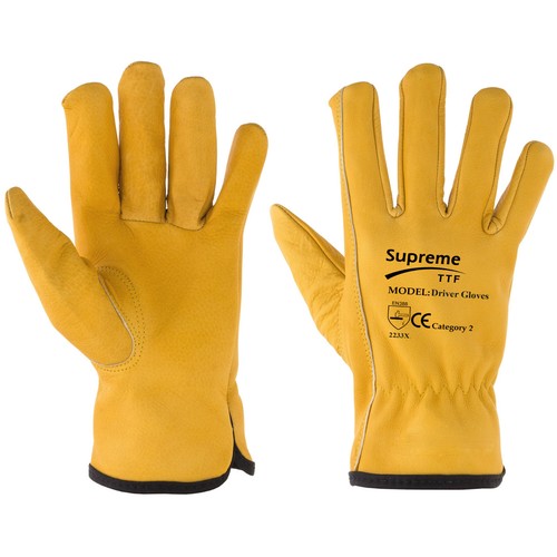 Yellow leather cow - cow, hide
