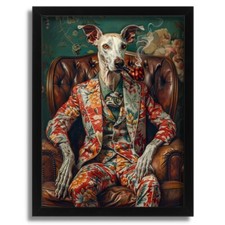 Anthropomorphic Greyhound in