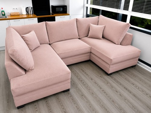 Seater shape sofa with - seater, u
